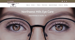 Desktop Screenshot of nwhillseyecare.com